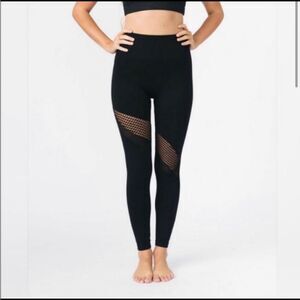 Zyia mesh compression leggings small